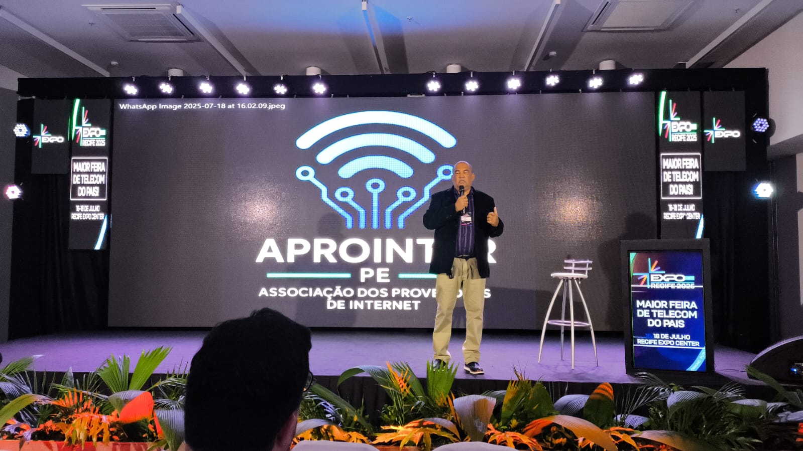 APROINTER presente no palco principal da EXPOISP Olinda 2025