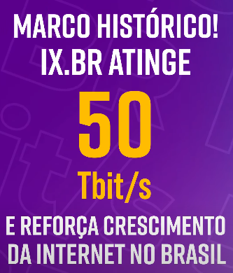 Avanço Tecnológico: IX.br Impulsiona Estabilidade da Rede com 50 Tbit/s